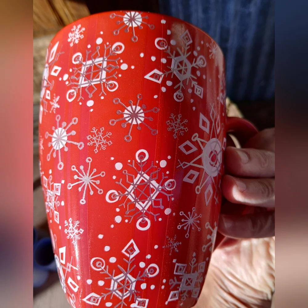 Starbucks festive red